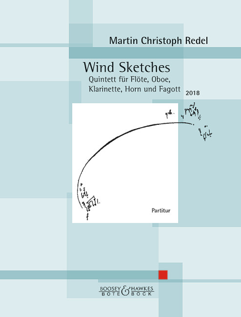 Redel Wind Sketches Op92 Score Sheet Music Songbook