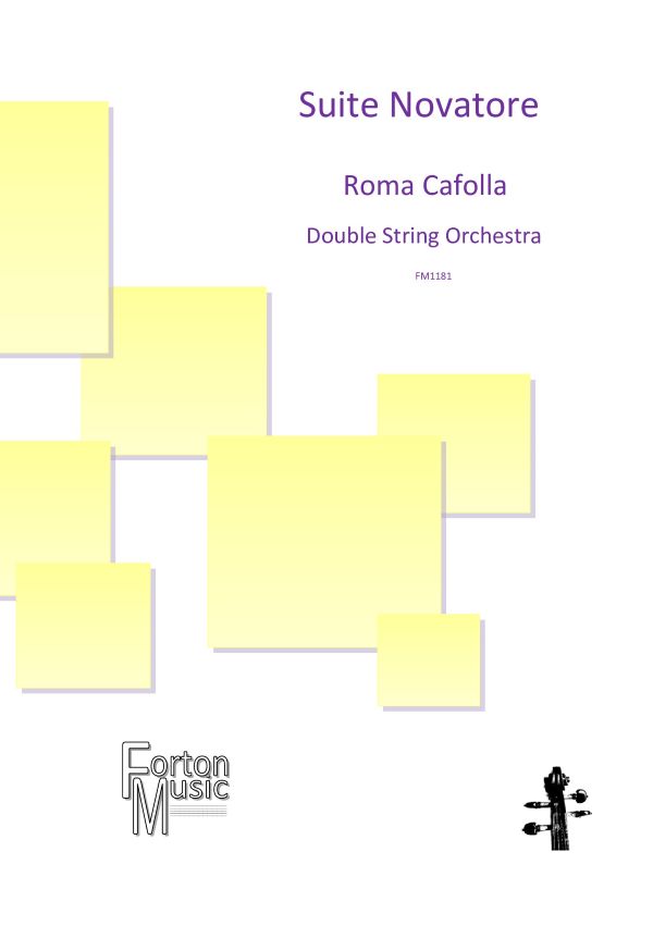 Cafolla Suite Novatore Double String Orchestra Sheet Music Songbook