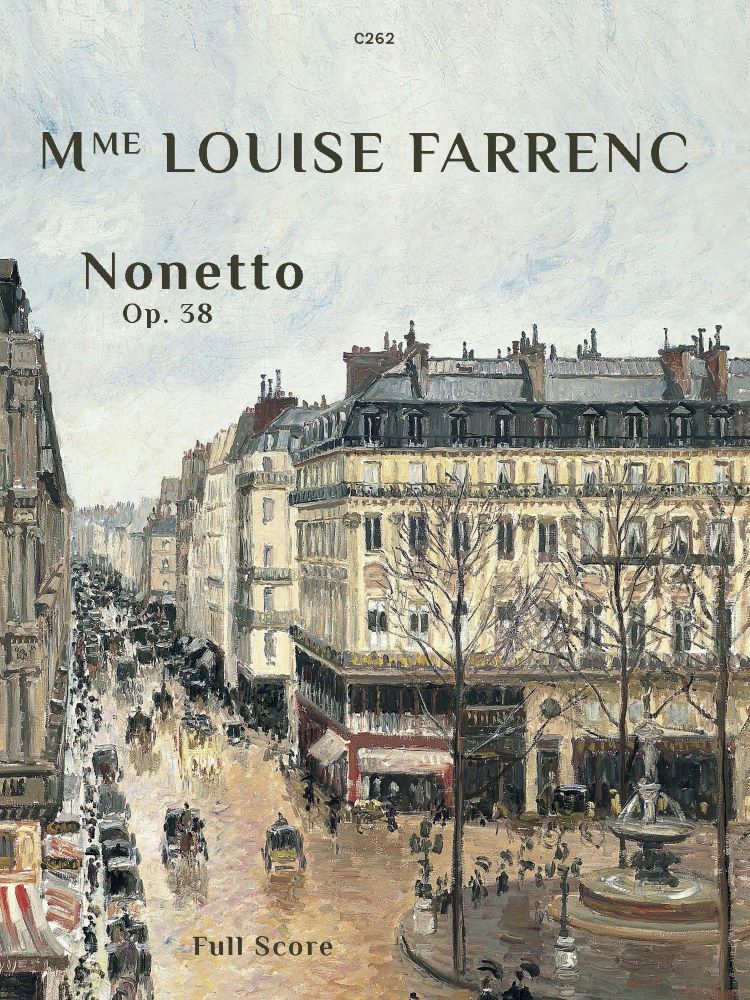 Farrenc Nonetto Op38 Wind & Strings Full Score Sheet Music Songbook