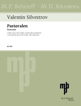 Silvestrov Pastorals Mixed Trio Score & Parts Sheet Music Songbook