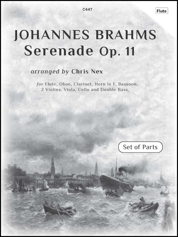 Brahms Serenade Op11 Nex Set Of Parts Sheet Music Songbook