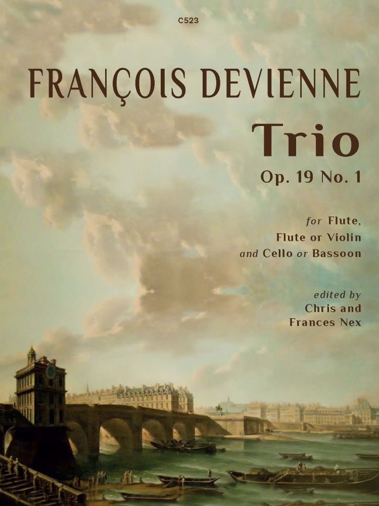 Devienne Trio Op19/1 Score & Parts Sheet Music Songbook