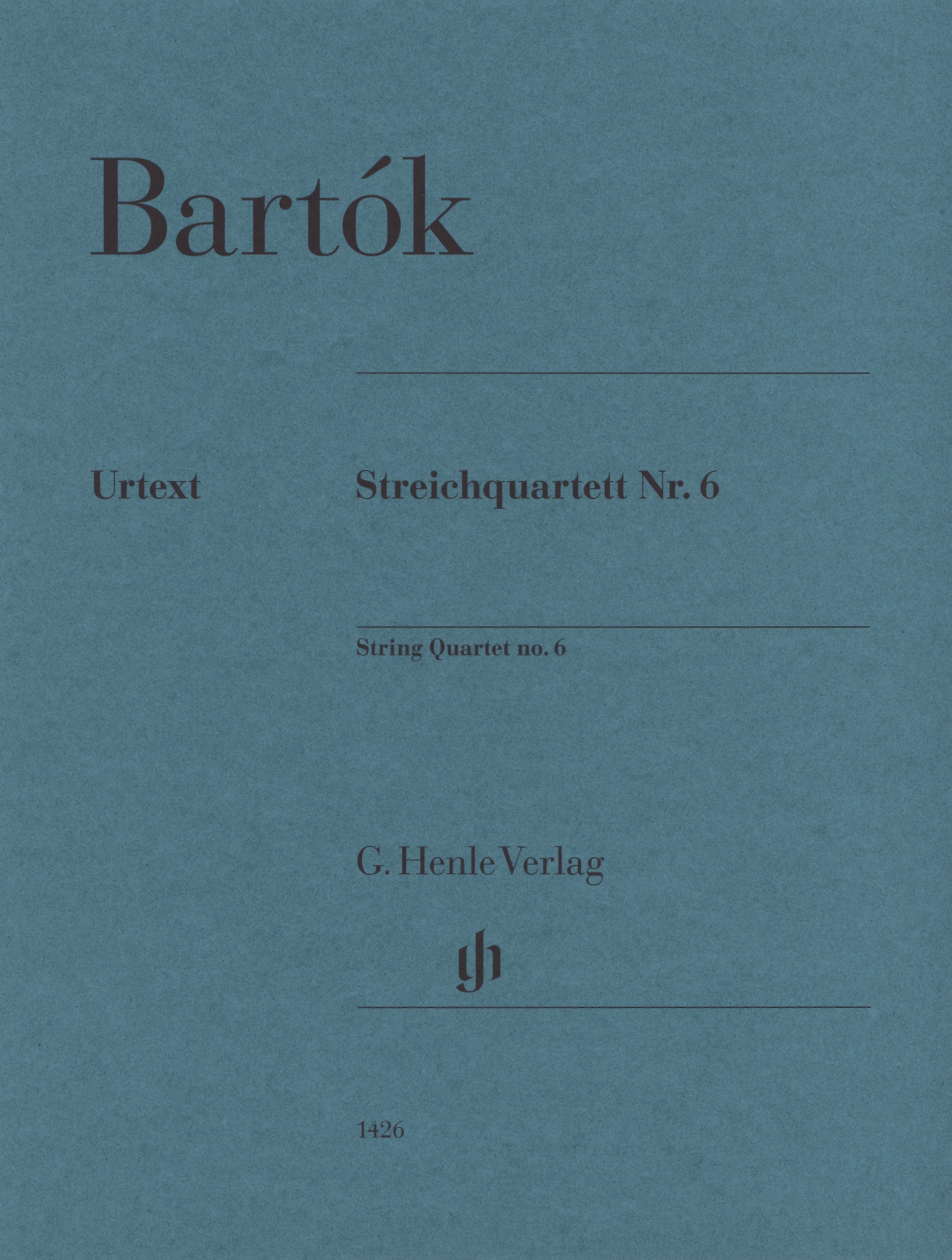 Bartok String Quartet No 6 Set Of Parts Sheet Music Songbook