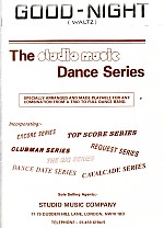 Good Night Dance Band Set Sheet Music Songbook