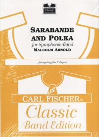 Arnold Sarabande & Polka Concert Band Score/parts Sheet Music Songbook