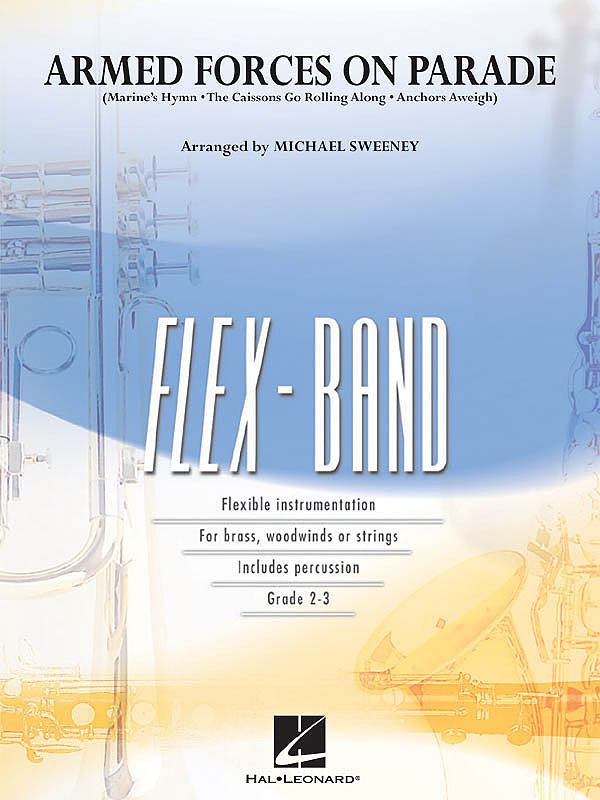 Armed Forces On Parade March Band Score & Parts Sheet Music Songbook