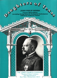 Daughters Of Texas Sousa Concert Band Sc/pts Sheet Music Songbook