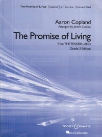 Promise Of Living Copland/curnow Concert Band Sheet Music Songbook