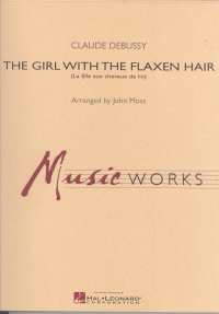 Debussy Girl With The Flaxen Hair Concert Band Sheet Music Songbook
