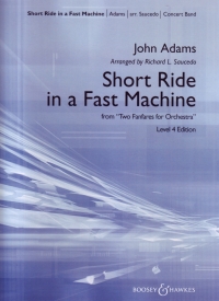 Adams Short Ride In A Fast Machine Wind Band Set Sheet Music Songbook