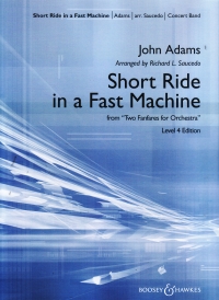 Adams Short Ride In A Fast Machine Wind Band Score Sheet Music Songbook