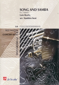 Bonfa Song And Samba Concert Band Score Only Sheet Music Songbook