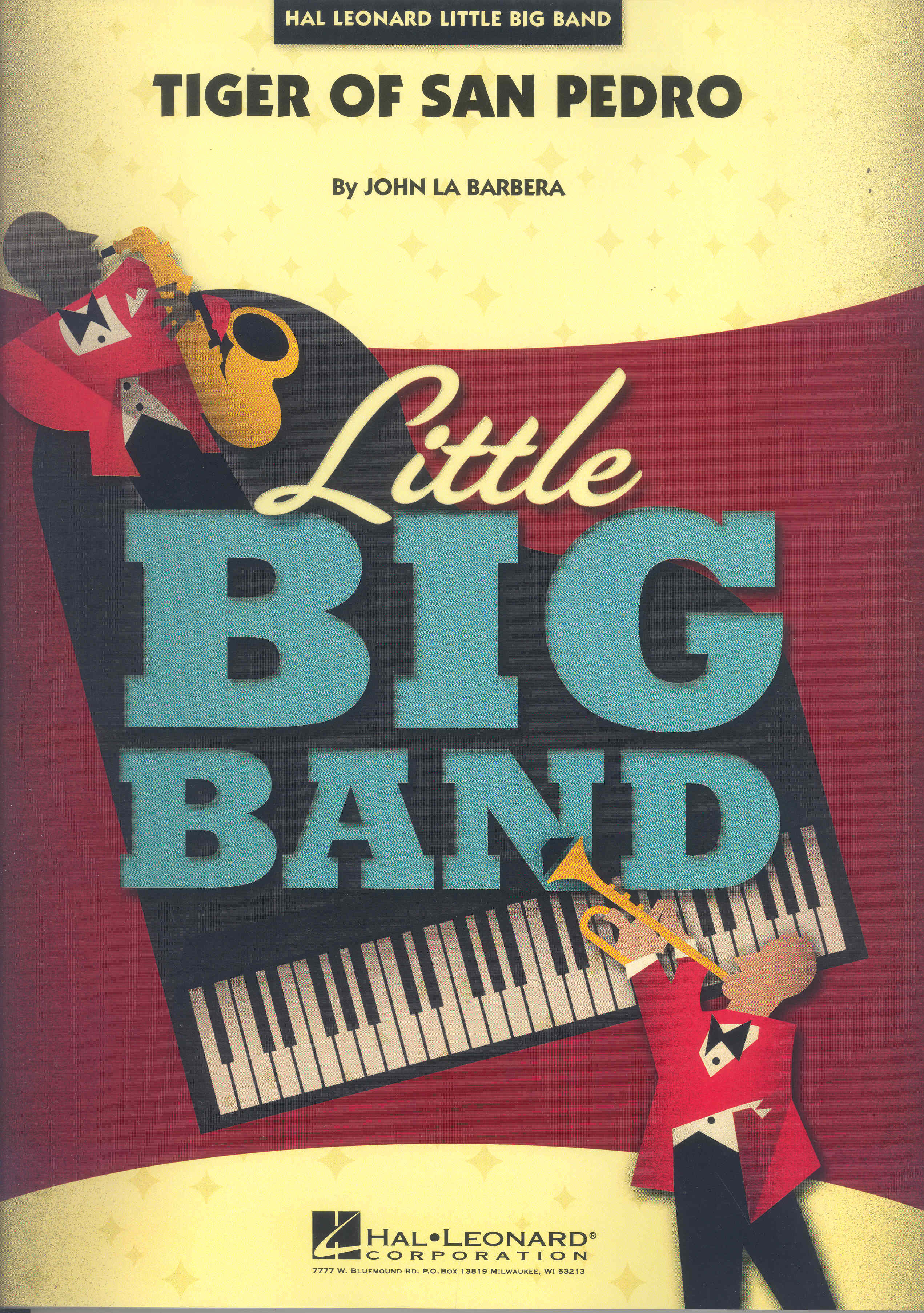 Tiger Of San Pedro Barbera Big Band Score & Parts Sheet Music Songbook