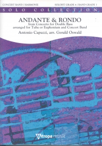 Capuzzi Andante & Rondo Concert Band Sc & Pts Sheet Music Songbook