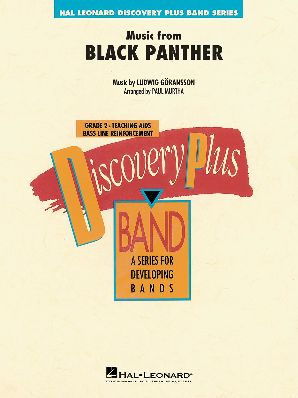 Black Panther Music From Concert Band Set Sheet Music Songbook