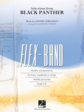 Black Panther Selections From 5pt Flex Band Score Sheet Music Songbook