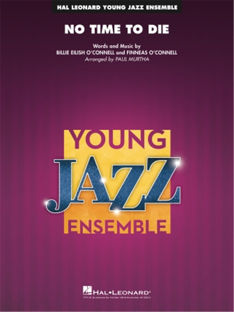 No Time To Die Jazz Ensemble Score & Parts Sheet Music Songbook