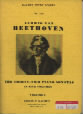 Beethoven Piano Sonatas Vol 1 (1-6) (mini Score) Sheet Music Songbook