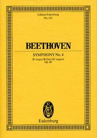 Beethoven Symphony No 4 Op60 Bb Mini Score Sheet Music Songbook