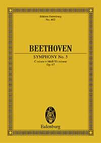 Beethoven Symphony No 5 Op67 Cmin Mini Score Sheet Music Songbook