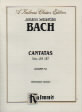 Bach Cantatas Bwv 184-187 Vol 50 Mini Score Sheet Music Songbook