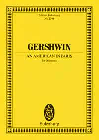 Gershwin An American In Paris Mini Score Sheet Music Songbook