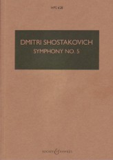 Shostakovich Symphony No 5 Op47 Mini Hps628 Sheet Music Songbook