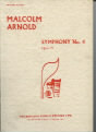 Arnold Symphony No 4 Op71 Mini Score Sheet Music Songbook