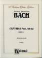 Bach Cantatas Bwv 58-62 Vol 17 Mini Score Sheet Music Songbook