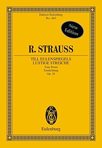 Strauss R Till Eulenspiegel Op28 Min Score Sheet Music Songbook
