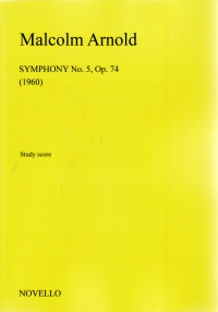 Arnold Symphony No 5 Mini Score Sheet Music Songbook