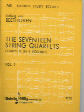Beethoven String Quartets Vol 2 Op59 Nos7-8-9 Sheet Music Songbook