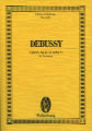 Debussy Nocturnes (3) Mini Score Sheet Music Songbook