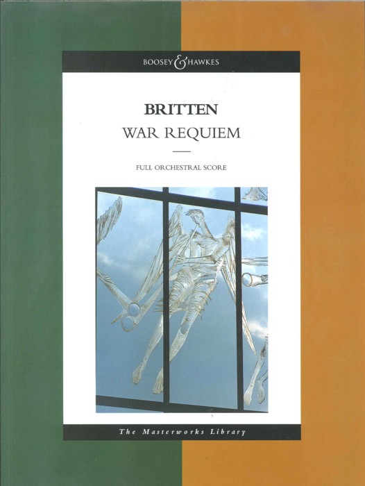 Britten War Requiem Full Score Masterworks Sheet Music Songbook