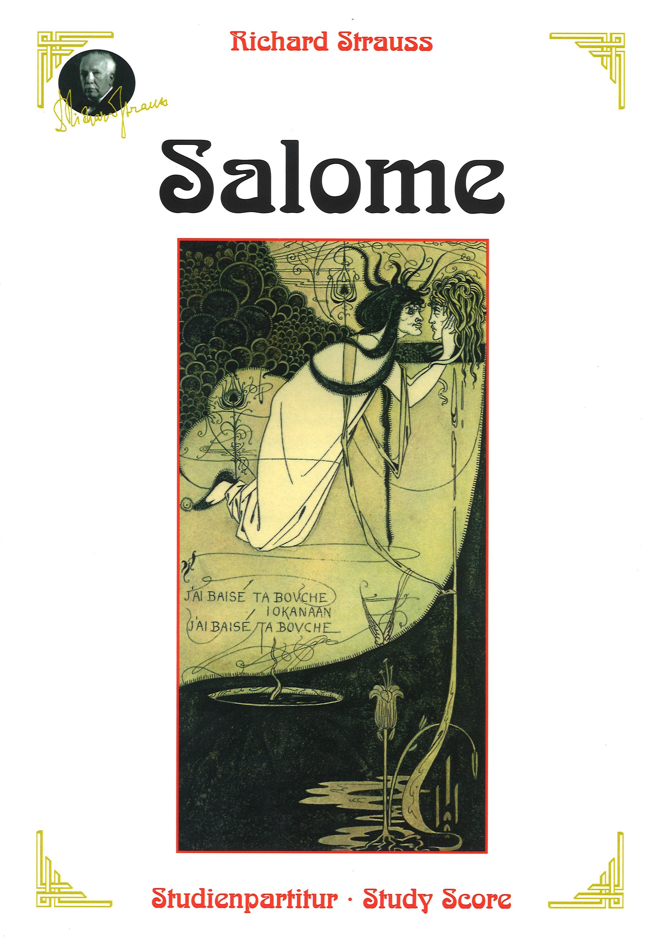 Strauss R Salome Op54 Study Score Paperback Sheet Music Songbook