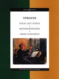 Strauss R Four Last Songs & Other Works Stud Score Sheet Music Songbook