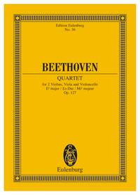 Beethoven String Quartet Op127 Ebmaj Min Score Sheet Music Songbook