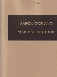 Copland Music For The Theatre Pocket/study Score Sheet Music Songbook