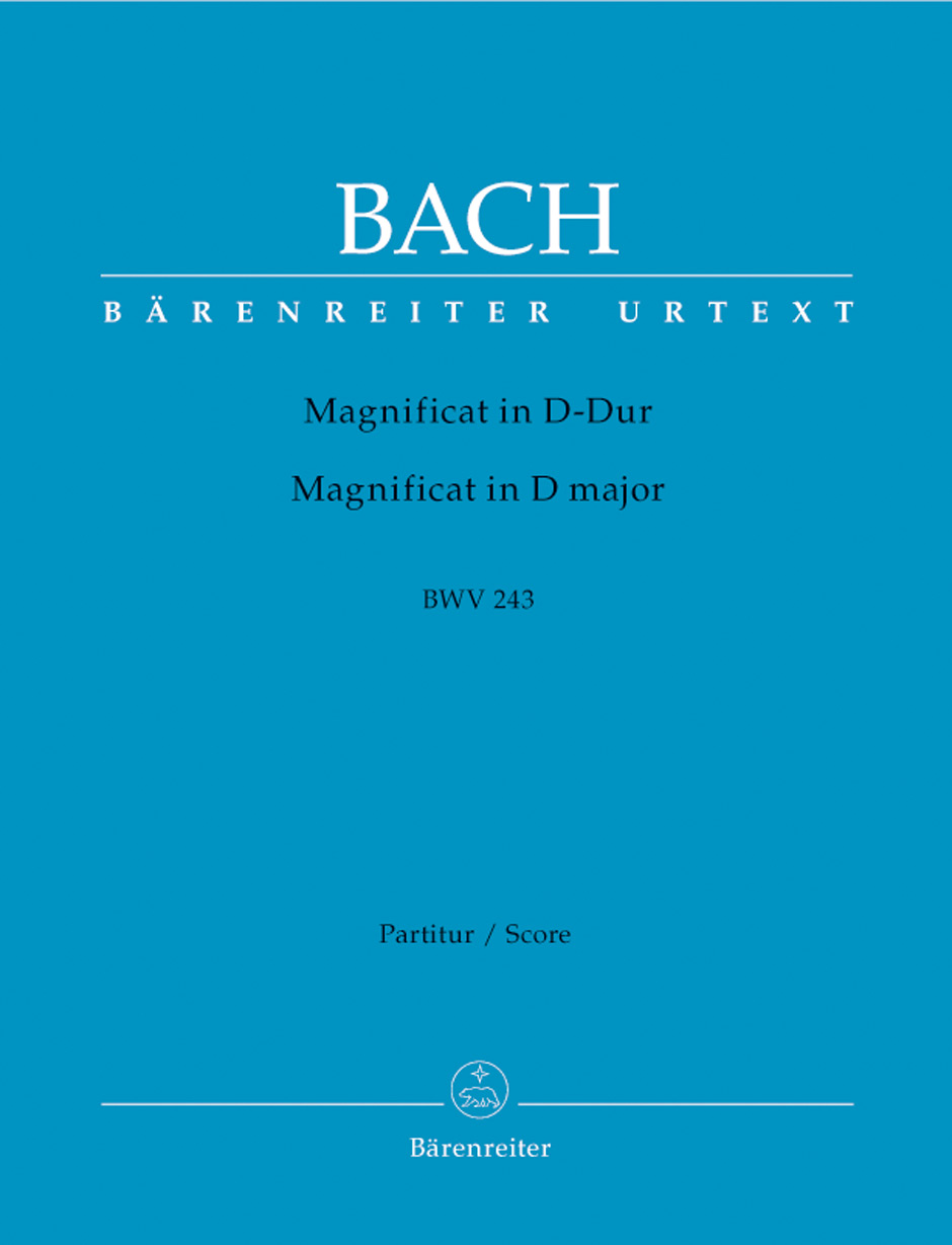 Bach Magnificat In D Full Score Bwv243 Sheet Music Songbook
