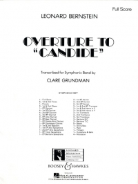 Bernstein Overture To Candide Sb Full Score Sheet Music Songbook