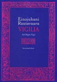 Rautavaara Vigilia (all Night Vigil) Vocal Score Sheet Music Songbook