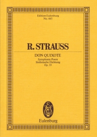 Strauss R Don Quixote Op35 Pocket Score Sheet Music Songbook