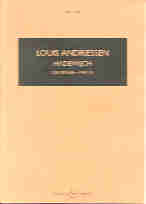 Andriessen Hadewijch Pocket Score Sheet Music Songbook