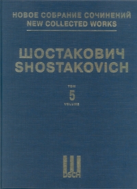 Shostakovich Symphony No 5 Op47 Full Score Ed5 Sheet Music Songbook