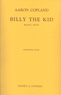 Copland Billy The Kid Suite Full Score Sheet Music Songbook