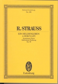 Strauss Heros Life Ein Heldenleben Op40 Mini Score Sheet Music Songbook