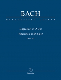 Bach Magnificat In Dmaj Study Score Sheet Music Songbook