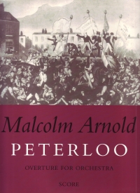 Arnold Peterloo Overture Full Score Sheet Music Songbook