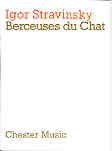 Stravinsky Berceuses Du Chat Mini Score Sheet Music Songbook