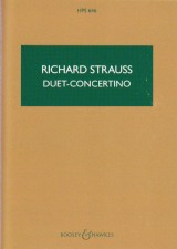 Strauss R Duet Concertino Study Score Sheet Music Songbook